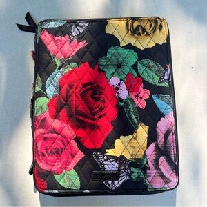 Vera Bradley Black Floral tablet Case